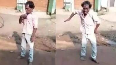 ಮನುಷ್ಯನಲ್ಲಿ ಮೈಕೆಲ್ ಜಾಕ್ಸನ್ ದೆವ್ವ? ವಿಡಿಯೋ ಇದೆ ನೋಡಿ