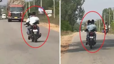 Lover Arrest For Public Romance While Bike Riding