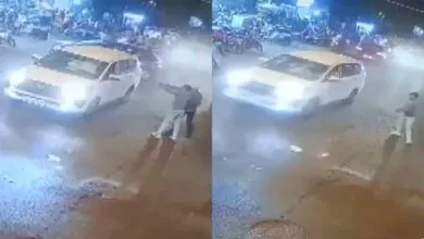 ದೆಹಲಿಯಲ್ಲಿ ಕಾರಿನ ಮೇಲೆ ಗುಂಡಿನ ದಾಳಿ