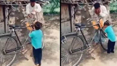ವೈರಲ್ ವಿಡಿಯೋ: ಅಪ್ಪ ಖರೀದಿಸಿದ ಸೆಕೆಂಡ್ ಹ್ಯಾಂಡ್ ಸೈಕಲ್ ನೋಡಿ ಮಗನ ಪ್ರತಿಕ್ರಿಯೆ - Kannada News