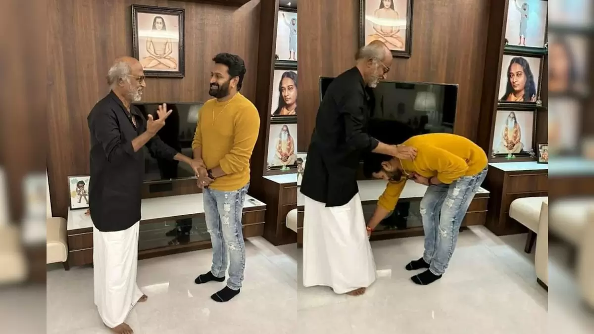 Kantara Hero Rishab Shetty Interesting Post After Meeting Rajinikanth
