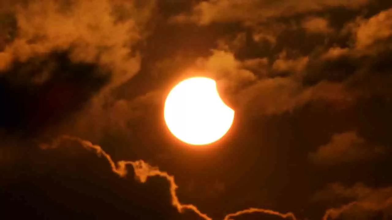 Partial Solar Eclipse Today