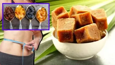 reducing weight by jaggery and Raisins