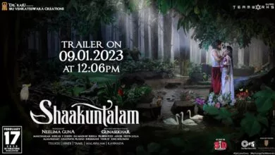 Date And Time Locked For Samantha Cinema Shaakuntalam Trailer Release