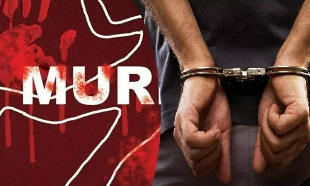 Father killed his son surrendered to the police in Belagavi