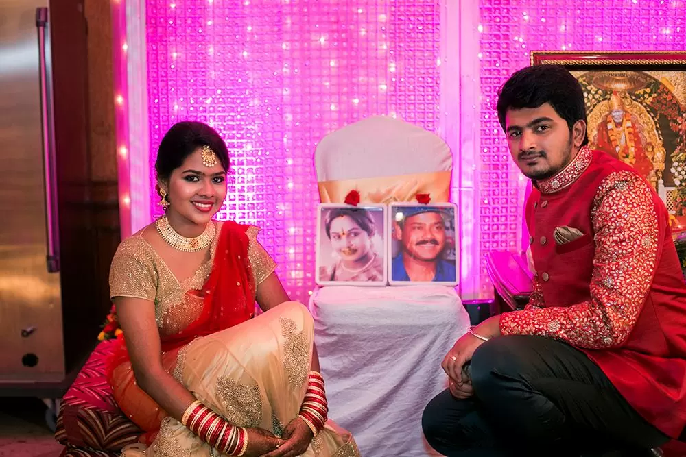 Actor Raghuveer daughter with Her Husband