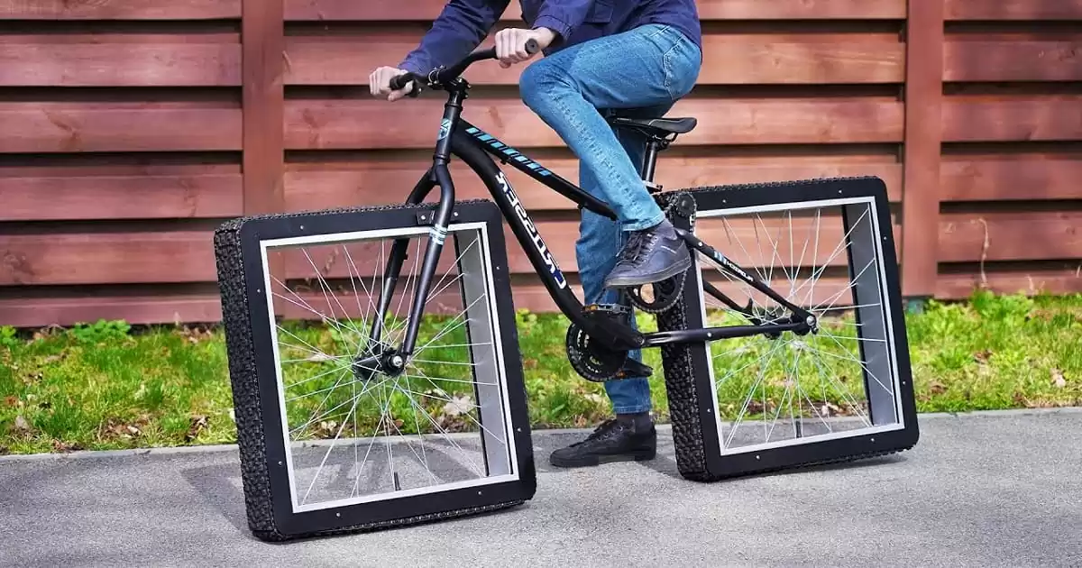 Square Wheels Bicycle
