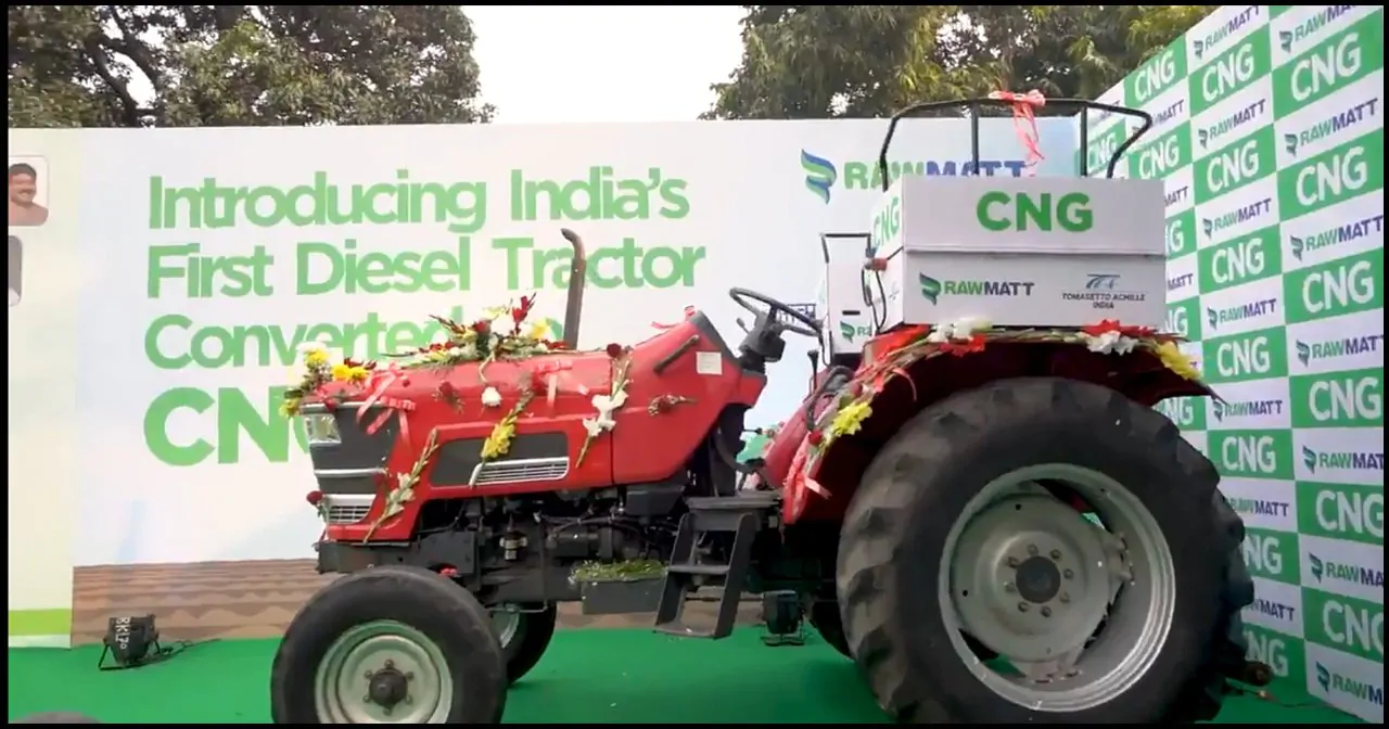 Mahindra CNG tractors