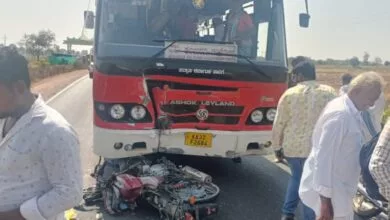 ಬೈಕ್-ಬಸ್ ಅಪಘಾತ: ಮಕ್ಕಳು ಸೇರಿ ಒಂದೇ ಕುಟುಂಬದ ಐವರು ಸಾವು