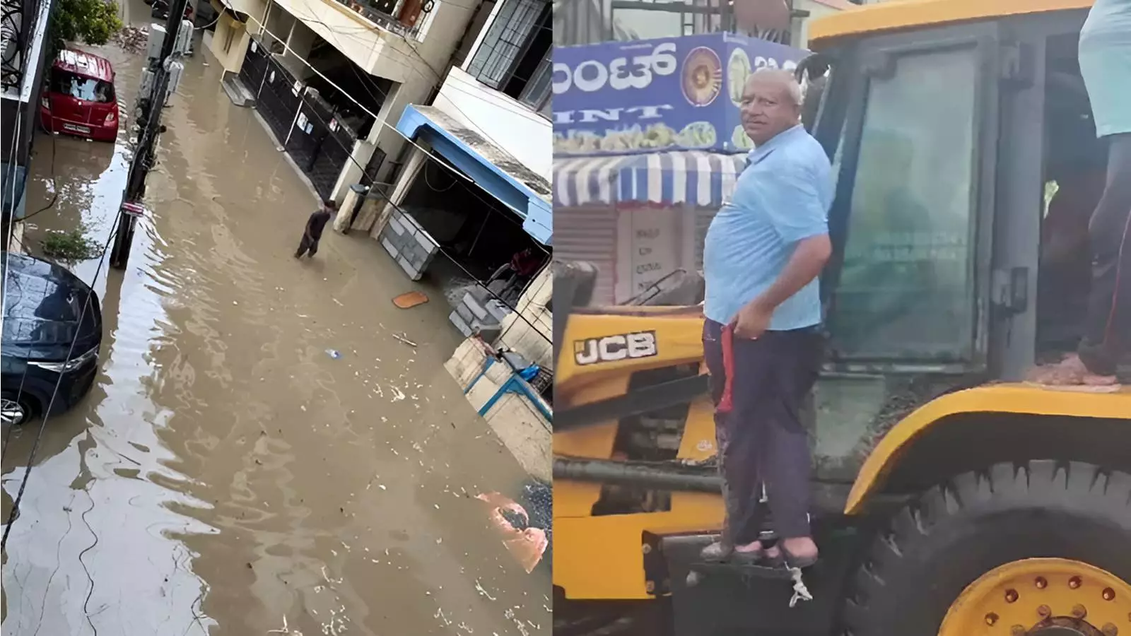 Bengaluru floods: ಭಾರೀ ಮಳೆ, ಬೆಂಗಳೂರು ನಗರ ಹಲವೆಡೆ ಜಲಾವೃತ ಸ್ಥಿತಿ