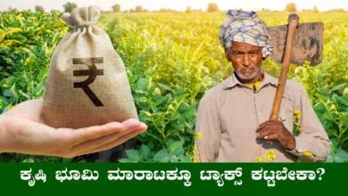 ಕೃಷಿ ಭೂಮಿ ಮಾರಾಟ ಮಾಡಿದ್ರೂ ಟ್ಯಾಕ್ಸ್ ಕಟ್ಟಬೇಕಾ? ಬಂತು ಹೊಸ ನಿಯಮ