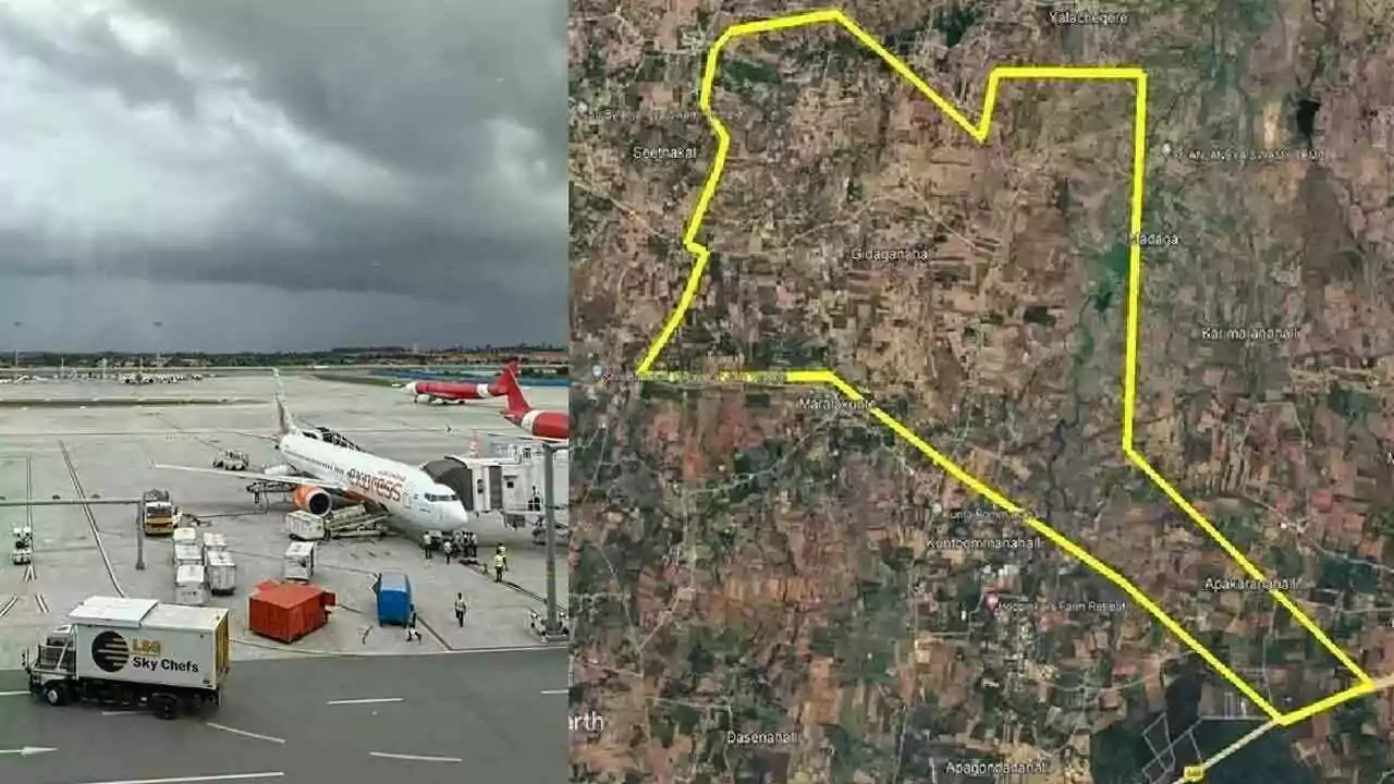 ಬೆಂಗಳೂರು ಎರಡನೇ ವಿಮಾನ ನಿಲ್ದಾಣ ನಿರ್ಮಾಣಕ್ಕೆ 4,500 ಎಕರೆ ಜಮೀನು ಅಗತ್ಯ!
