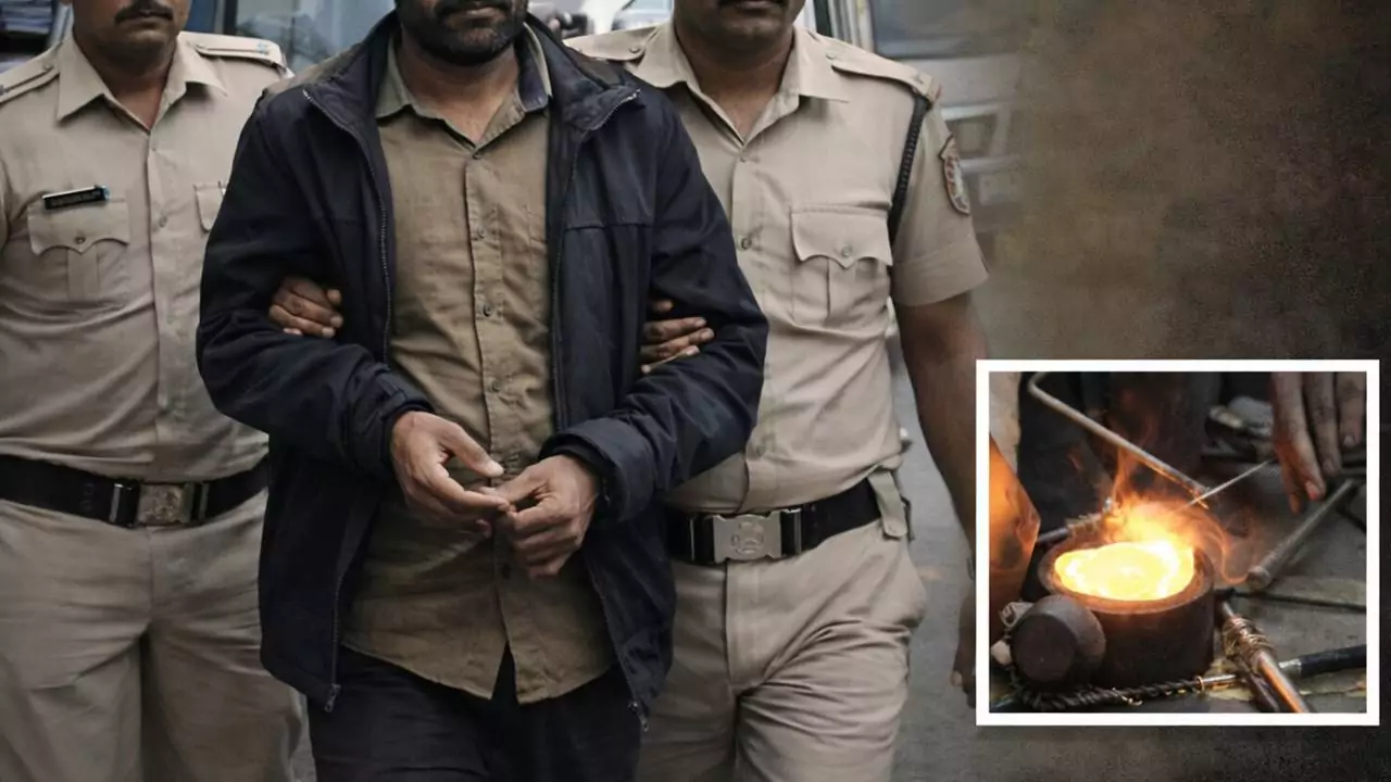 ಬೆಂಗಳೂರು: ರಾತ್ರಿ ಕಣ್ಣು ಕಾಣದ ಕಳ್ಳನಿಂದ ಹಗಲು ಕಳ್ಳತನ, ಚಿನ್ನ ಕರಗಿಸಿ ಮಾರಾಟ