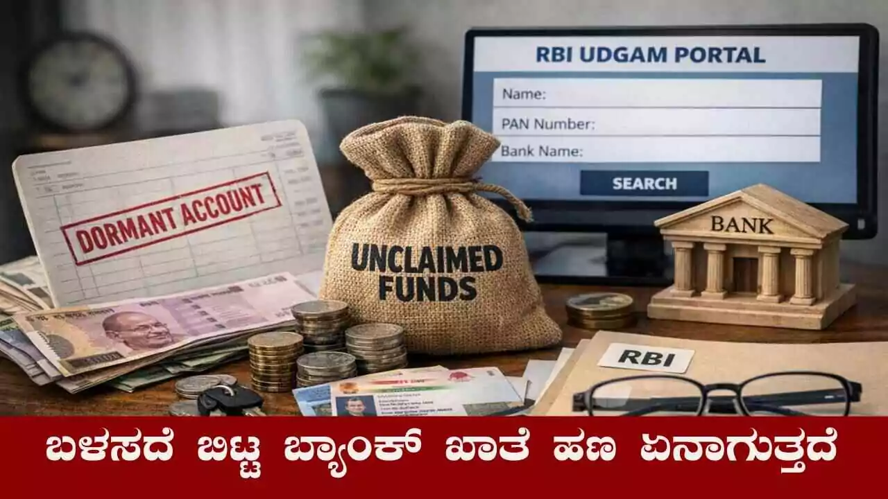 ಬಹುಕಾಲ ಬಳಸದ ಬ್ಯಾಂಕ್ ಖಾತೆಯಲ್ಲಿನ ಹಣ ಏನಾಗುತ್ತದೆ? 99% ಜನಕ್ಕೆ ಇದು ಗೊತ್ತೇ ಇಲ್ಲ