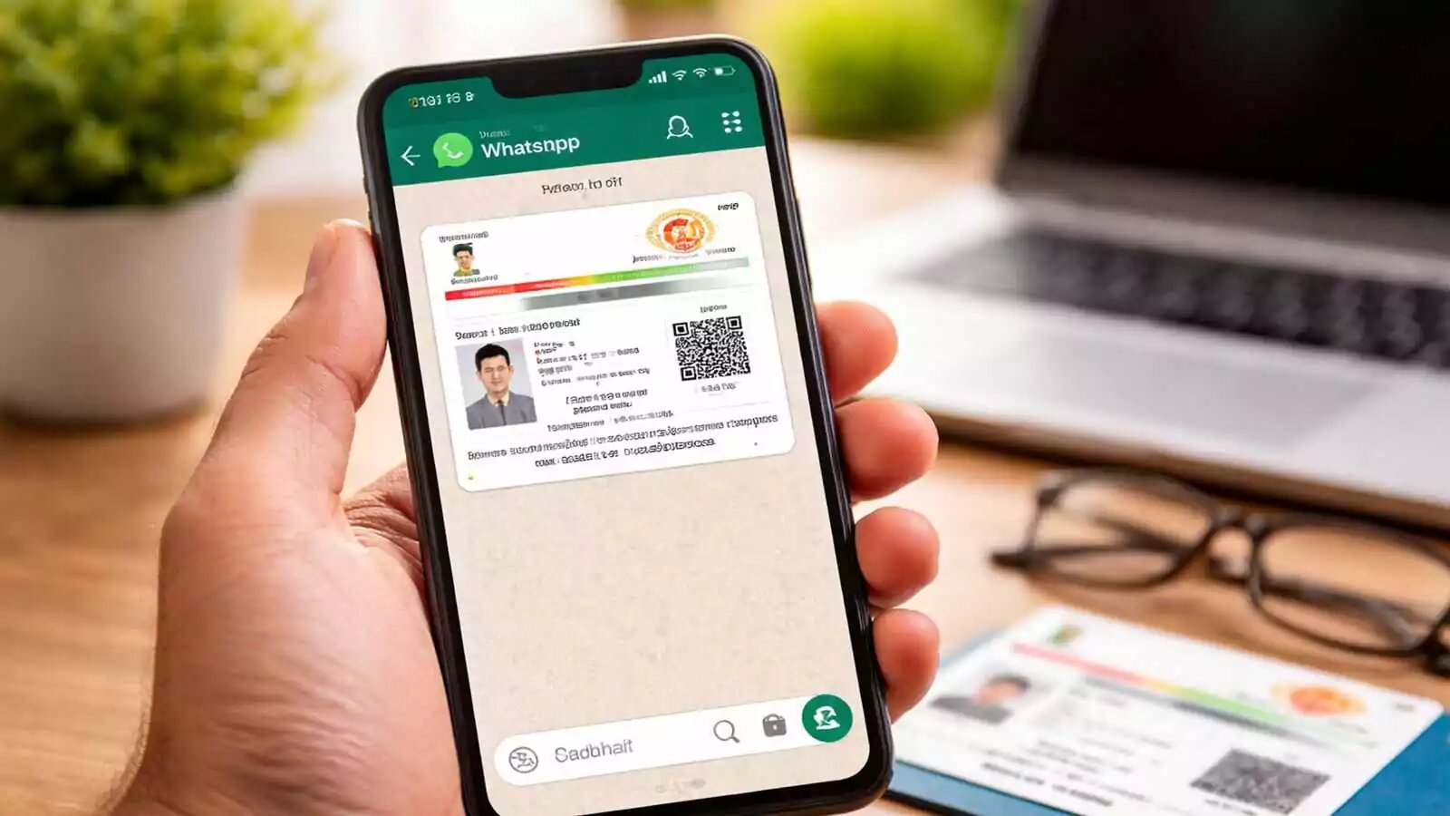ಆಧಾರ್ ಡೌನ್‌ಲೋಡ್ ಈಗ ವಾಟ್ಸಾಪ್‌ನಲ್ಲೇ ಸಾಧ್ಯ! ಕೇವಲ 60 ಸೆಕೆಂಡ್ ಸಾಕು