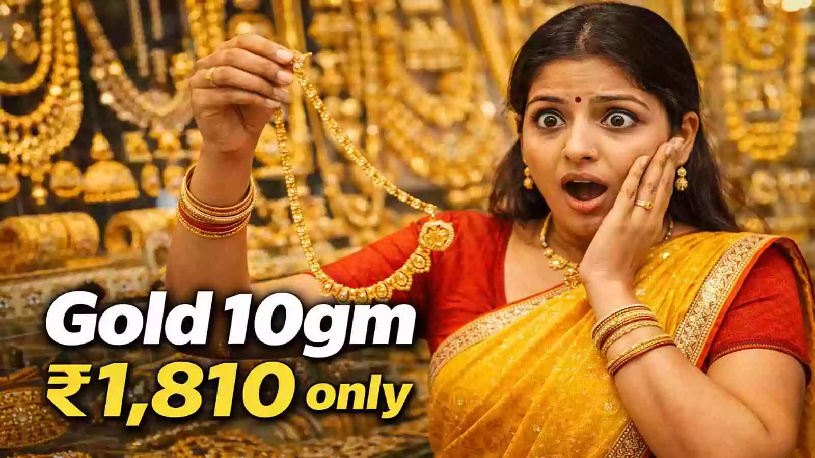 ದುಬೈ ಅಲ್ಲ! ಇಲ್ಲಿ 10 ಗ್ರಾಂ ಚಿನ್ನದ ಬೆಲೆ ಕೇವಲ ₹1810 ರೂಪಾಯಿ ಮಾತ್ರ, ಕಮ್ಮಿ ಬೆಲೆ