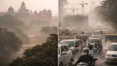 ಬೆಂಗಳೂರು ಏರ್ ಕ್ವಾಲಿಟಿ ಸುಧಾರಣೆ! ಈಗ ಮೈಸೂರು–ಶಿವಮೊಗ್ಗ ಗಾಳಿ ಗುಣಮಟ್ಟ ಕಳಪೆ