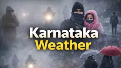 ಕರ್ನಾಟಕ ರಾಜ್ಯಾದ್ಯಂತ ಒಣಹವೆ, ಬೆಂಗಳೂರು ನಗರದಲ್ಲಿ ಮಂಜು ಕವಿದ ವಾತಾವರಣ