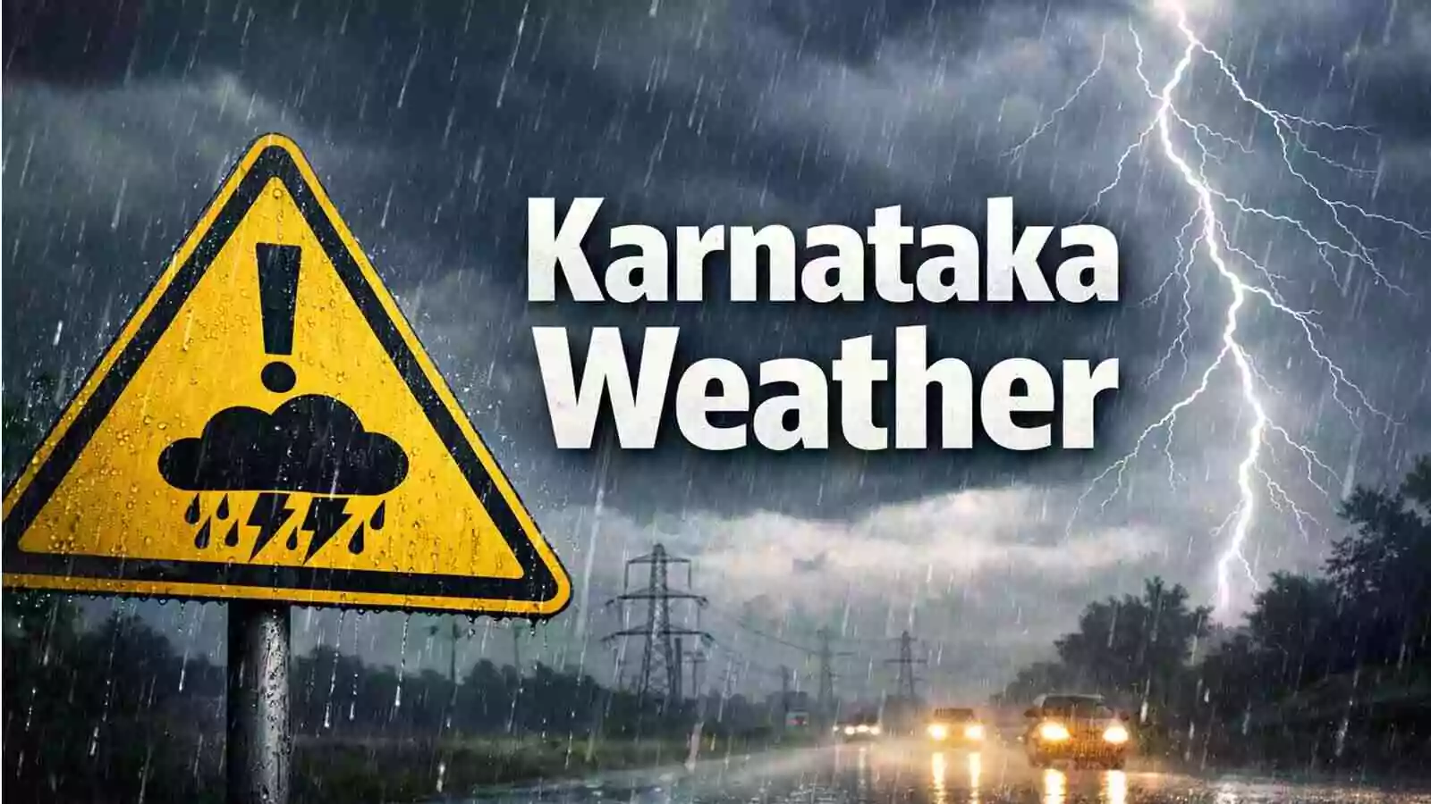 ಕರ್ನಾಟಕ ಹವಾಮಾನ; ಗಾಳಿ, ಗುಡುಗು ಸಹಿತ ಮಳೆಯ ಸಾಧ್ಯತೆ! 5 ಜಿಲ್ಲೆಗಳಿಗೆ ಯೆಲ್ಲೋ ಅಲರ್ಟ್