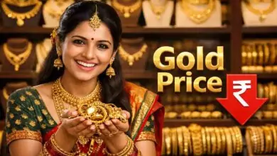 ಇಳಿಕೆಗೆ ತಿರುಗಿದ ಚಿನ್ನದ ಬೆಲೆ, ಬೆಳ್ಳಿ ಬೆಲೆಯಲ್ಲೂ ಕುಸಿತ! ಇಂದು ಚಿನ್ನದ ಬೆಲೆ ಹೊಸ ಮಟ್ಟದಲ್ಲಿ