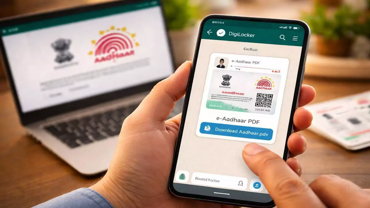 WhatsApp ಮೂಲಕ Aadhaar Card ಡೌನ್‌ಲೋಡ್ ಮಾಡಿ: ಸುಲಭ ಸ್ಟೆಪ್-ಬೈ-ಸ್ಟೆಪ್ ವಿಧಾನ