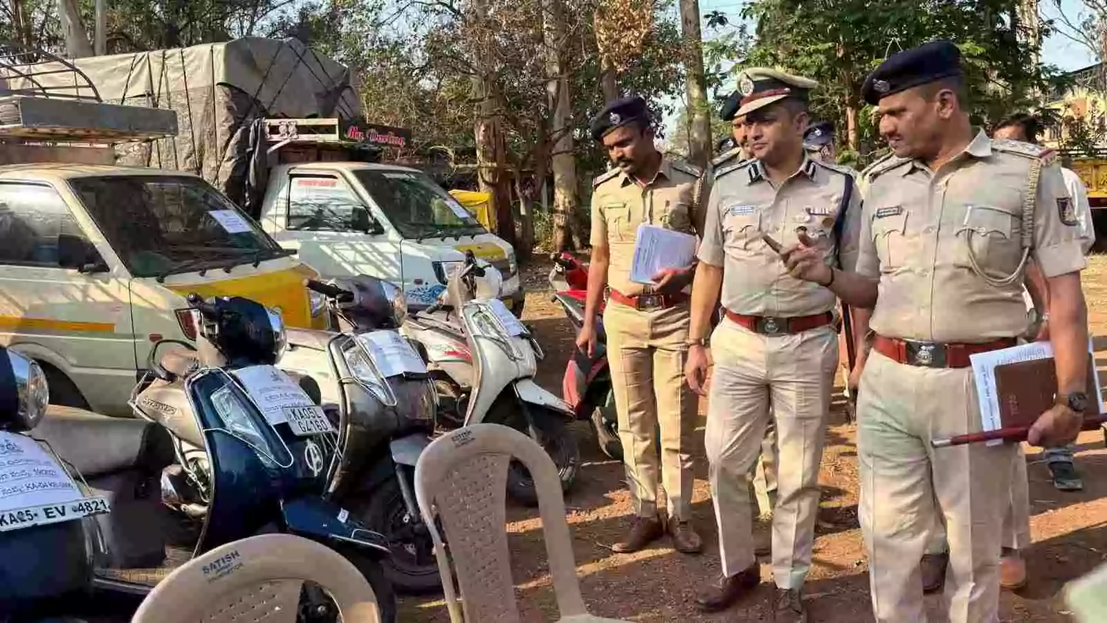 ಕದ್ದ ವಾಹನಗಳಿಂದಲೇ ಕಳ್ಳತನ ಮಾಡುತ್ತಿದ್ದ ಅಂತಾರಾಜ್ಯ ಗ್ಯಾಂಗ್ ಬೆಳಗಾವಿ ಪೊಲೀಸರ ಬಲೆಗೆ