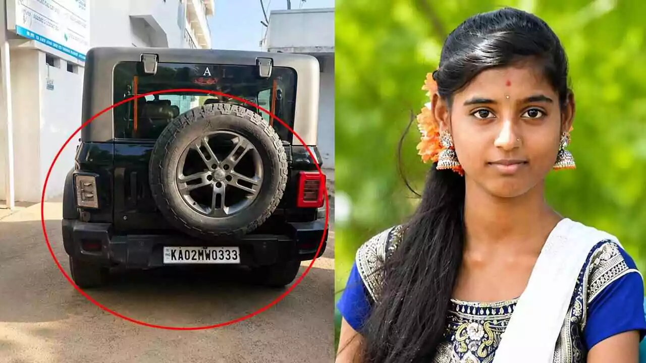 ಭೀಕರ ರಸ್ತೆ ದುರಂತ, ಥಾರ್ ಕಾರು ಹರಿದು ವಿದ್ಯಾರ್ಥಿನಿ ಸ್ಥಳದಲ್ಲೇ ಸಾವು! ಮೂವರು ಗಂಭೀರ