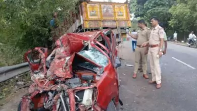 ಲಾರಿಗೆ ಕಾರು ಡಿಕ್ಕಿಯಾಗಿ ನಾಲ್ವರು ಸ್ಥಳದಲ್ಲೇ ಸಾವು, ಕುಣಿಗಲ್ ಬಳಿ ಭೀಕರ ಅಪಘಾತ
