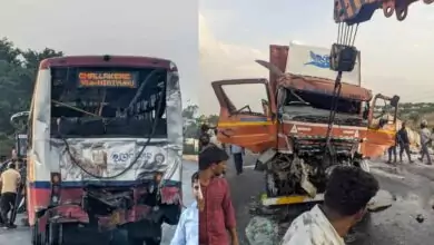 ಬೆಂಗಳೂರು-ತುಮಕೂರು ಹೆದ್ದಾರಿಯಲ್ಲಿ ಭೀಕರ ಸರಣಿ ಅಪಘಾತ! ಇಬ್ಬರ ಸ್ಥಿತಿ ಗಂಭೀರ