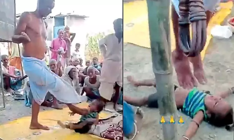 Video: ದೆವ್ವ ಬಿಡಿಸುವ ನೆಪದಲ್ಲಿ ಮಗುವಿನ ಎದೆಯ ಮೇಲೆ ಕಾಲಿಟ್ಟು ತುಳಿದ ವೃದ್ಧ