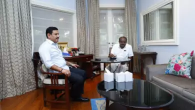 ಹೆಚ್.ಡಿ. ಕುಮಾರಸ್ವಾಮಿ ಭೇಟಿಯಾದ ಬಿಜೆಪಿ ರಾಜ್ಯಾಧ್ಯಕ್ಷ ವಿಜಯೇಂದ್ರ; ಮೈತ್ರಿ ಬಲದ ಚರ್ಚೆ