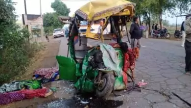 ಭೀಕರ ರಸ್ತೆ ಅಪಘಾತ! ಬಸ್-ಆಟೋ ಡಿಕ್ಕಿ: 7 ಮಂದಿ ಸ್ಥಳದಲ್ಲೇ ಸಾವು