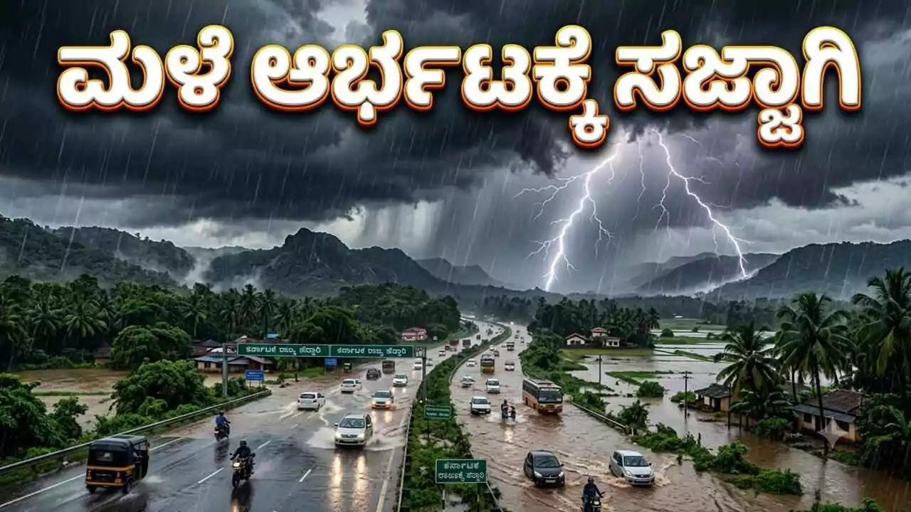 ಮಳೆ ಆರ್ಭಟಕ್ಕೆ ಸಜ್ಜಾಗಿ: ಕರಾವಳಿ ಸೇರಿ ಈ ಕರ್ನಾಟಕ ಜಿಲ್ಲೆಗಳಿಗೆ ಅಲರ್ಟ್! ಬೆಂಗಳೂರಿಗೂ ಮುನ್ಸೂಚನೆ