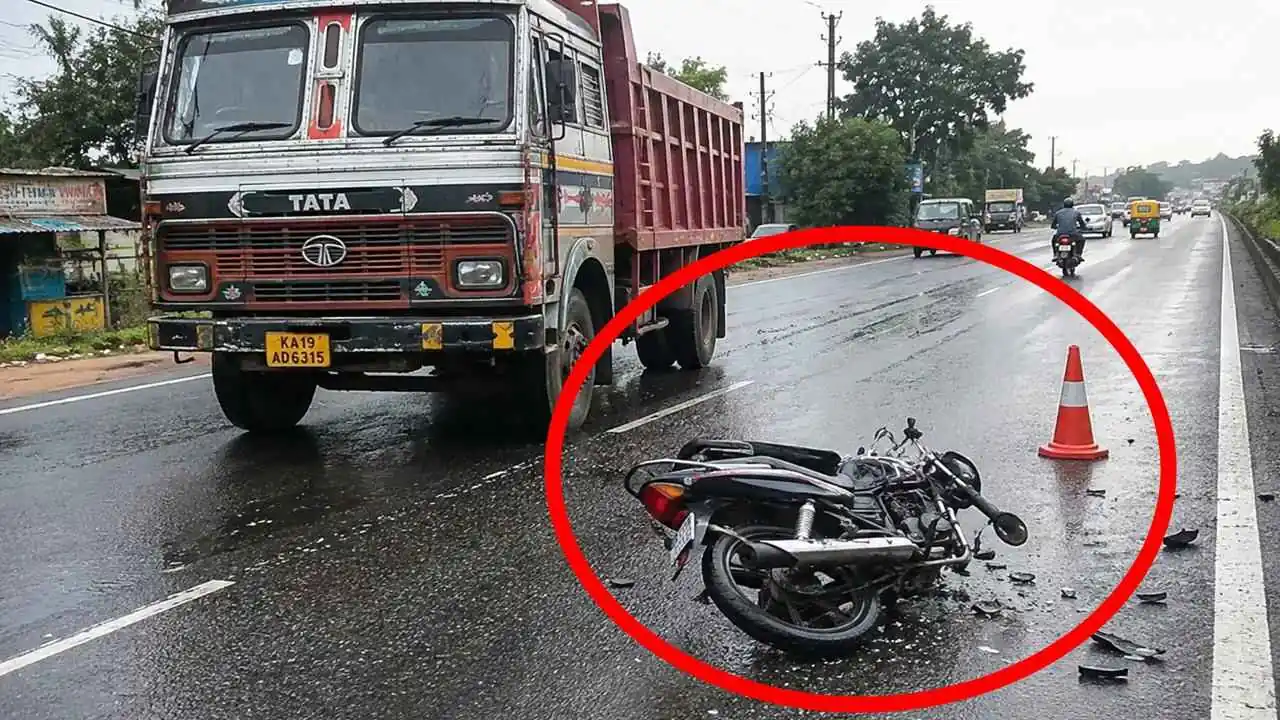 ಮಂಗಳೂರಿನಲ್ಲಿ ಭೀಕರ ಅಪಘಾತ: ಲಾರಿ ಢಿಕ್ಕಿಯಾಗಿ ಬೈಕ್ ಸವಾರ ಸಾವು