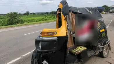 ಭೀಕರ ಅಪಘಾತ: ಬಾಣಂತಿ ಹಾಗೂ 3 ತಿಂಗಳ ಮಗು ಟಿಪ್ಪರ್ ಡಿಕ್ಕಿಗೆ ದುರ್ಮರಣ