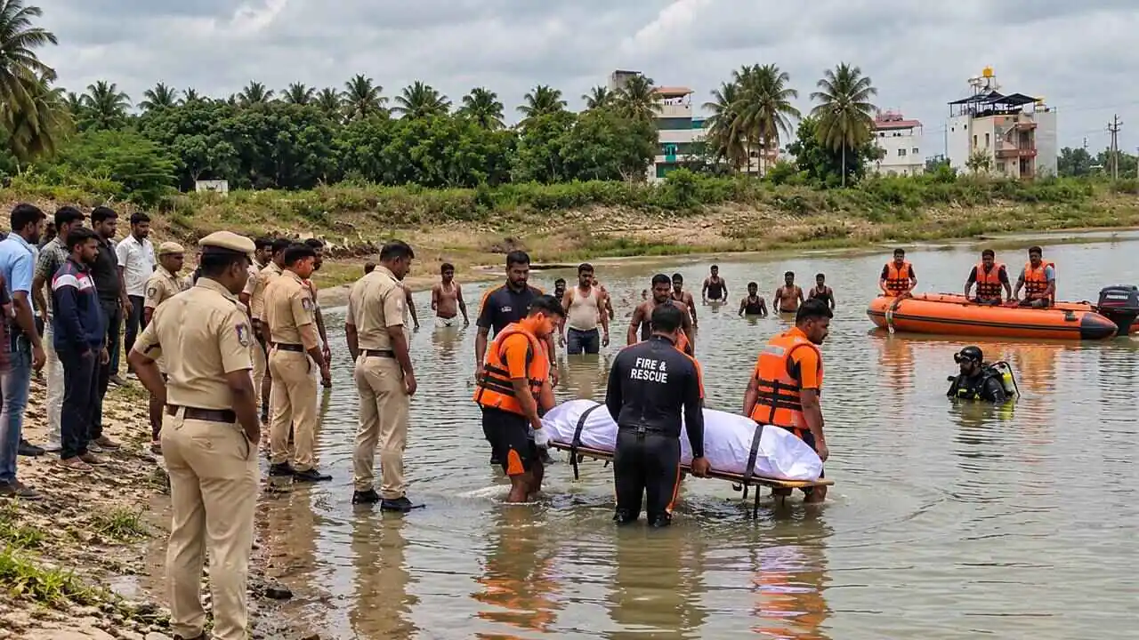 ಈಜಲು ಹೋಗಿದ್ದ ಎಸ್ಎಸ್ಎಲ್ಸಿ ಬಾಲಕ ಕೆರೆಯಲ್ಲಿ ಮುಳುಗಿ ಸಾವು