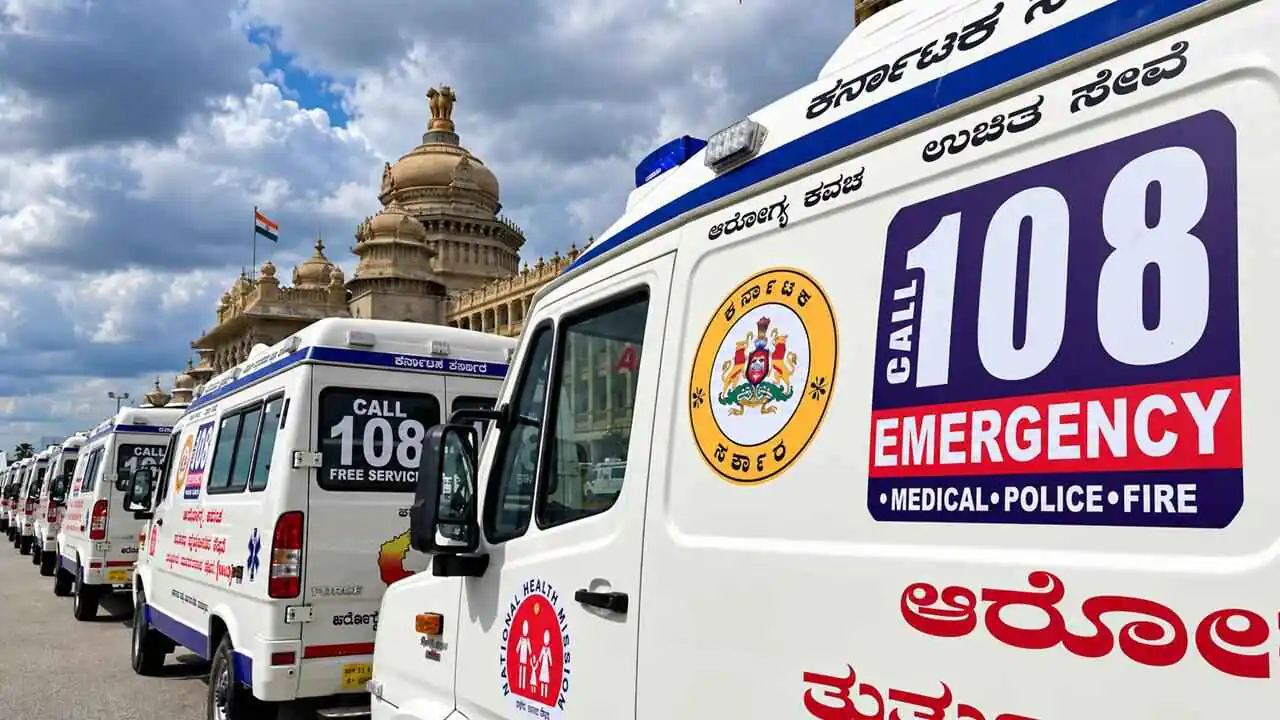 ಇಂದಿನಿಂದ 108 ಅಂಬುಲೆನ್ಸ್ ಸಿಬ್ಬಂದಿಯಿಂದ ಮುಷ್ಕರಕ್ಕೆ ಕರೆ, ಬೇಡಿಕೆಗಳ ಈಡೇರಿಕೆಗೆ ಆಗ್ರಹ