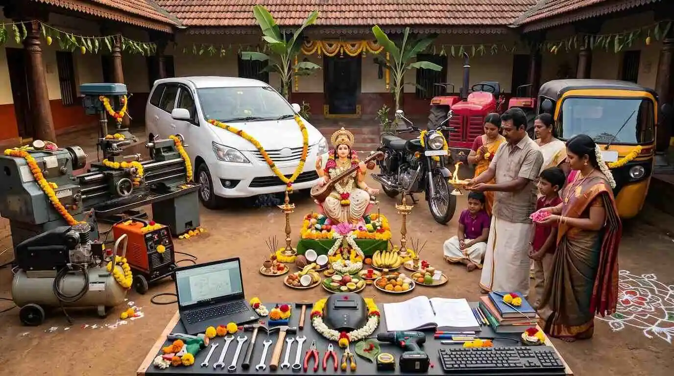 Ayudha Puja 2026 Puja Vidhi