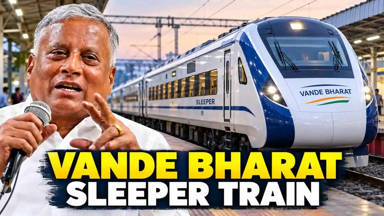 ಬೆಂಗಳೂರು to ಮುಂಬೈ ನಡುವೆ 16 ತಾಸು ಸಾಕು! ನ.1ರಿಂದ ವಂದೇ ಭಾರತ್ ಸ್ಲೀಪರ್ ರೈಲು ಸೇವೆ