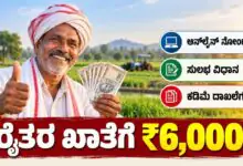 ರೈತರಿಗೆ ಸಿಗುತ್ತೆ 6 ಸಾವಿರ, ಆನ್ಲೈನ್ನಲ್ಲೇ ಅರ್ಜಿ ಸಲ್ಲಿಸಲು ಅವಕಾಶ! ಈ ದಾಖಲೆಗಳು ಇದ್ರೆ ಸಾಕು