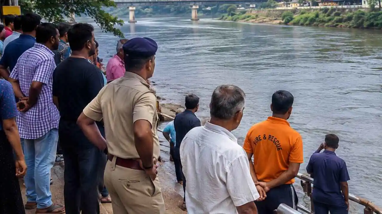 ನವರಾತ್ರಿ ಪೂಜೆಗೆ ಶೃಂಗೇರಿಗೆ ಬಂದಿದ್ದ ಕೋಲಾರ ಮೂಲದ ವಿದ್ಯಾರ್ಥಿ ನದಿಯಲ್ಲಿ ಮುಳುಗಿ ಸಾವು
