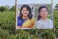 ಮೆಣಸಿನಕಾಯಿ ತೋಟಕ್ಕೆ ರಚಿತಾ ರಾಮ್, ರಶ್ಮಿಕಾ ಮಂದಣ್ಣ ಕಾವಲು! ದೃಷ್ಟಿ ತಾಗದಿರಲು ರೈತನ ಐಡಿಯಾ