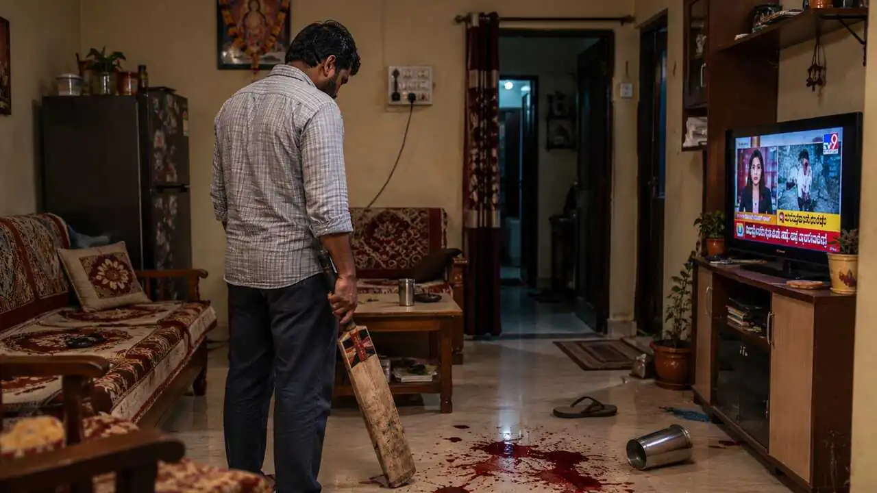 ಟಿವಿ ವಿಚಾರಕ್ಕೆ ಜಗಳ: ಮಗಳನ್ನೇ ಕ್ರಿಕೆಟ್ ಬ್ಯಾಟ್‌ನಿಂದ ಹೊಡೆದು ಕೊಂದ ತಂದೆ