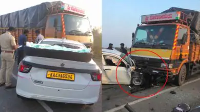 ಧಾರವಾಡ: ಸ್ವಿಫ್ಟ್ ಕಾರು, ಕ್ಯಾಂಟರ್ ನಡುವೆ ಮುಖಾಮುಖಿ ಡಿಕ್ಕಿ; ನಾಲ್ವರು ಸ್ಥಳದಲ್ಲೇ ಸಾವು