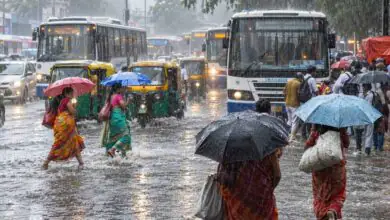 ಬೆಂಗಳೂರು ನಗರದಲ್ಲಿ ಮುಂದಿನ 3 ಗಂಟೆಗಳ ಅವಧಿಯಲ್ಲಿ ಭಾರೀ ಮಳೆ