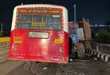 ಬೆಳಗಾವಿ: ಕೆಎಸ್ಆರ್ಟಿಸಿ ಬಸ್ ಭೀಕರ ಅಪಘಾತ; ಚಾಲಕ ಸಾವು, 12 ಮಂದಿಗೆ ಗಾಯ