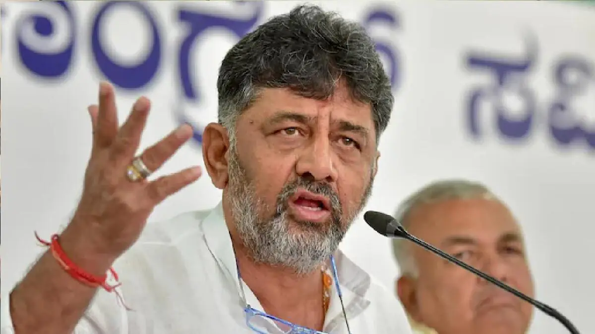 Karnataka CM DK Shivakumar