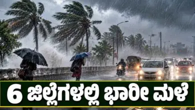 ಕರ್ನಾಟಕ ಹವಾಮಾನ: ಅ.9ರಂದು ಬೆಂಗಳೂರು, ಮೈಸೂರು, ಮಂಡ್ಯ ಭಾಗದಲ್ಲಿ ಮಿಂಚು, ಗುಡುಗು ಸಹಿತ ಮಳೆ