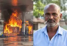 ಬೀದರ್ನಲ್ಲಿ ಪೆಟ್ರೋಲ್ ಬಂಕ್ಗೆ ಬೆಂಕಿ: ಒಳಗಡೆ ಮಲಗಿದ್ದ ವ್ಯಕ್ತಿ ಸಜೀವ ದಹನ