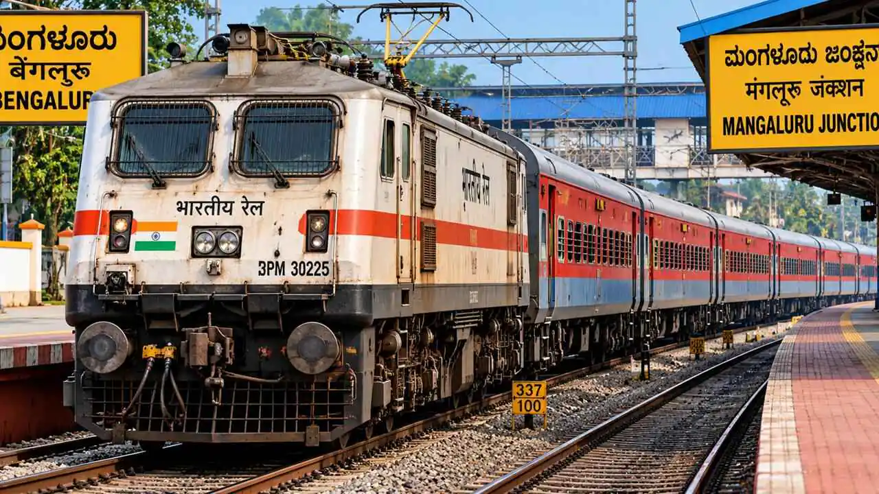 ಬೆಂಗಳೂರು ಮಂಗಳೂರು ಎಕ್ಸ್‌ಪ್ರೆಸ್ 20 ನಿಮಿಷ ತಡ! ಅಕ್ಟೋಬರ್ 4ರಂದು ಸಂಚಾರದಲ್ಲಿ ವ್ಯತ್ಯಯ
